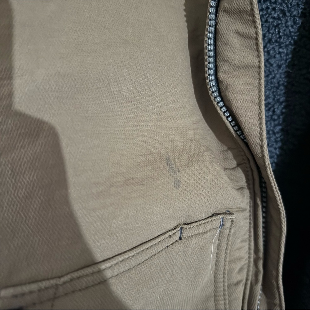 Carhartt Super Dux Men's Rain Defender Sherpa-Lined Brown Relaxed Fit Jacket - Picture 8 of 16